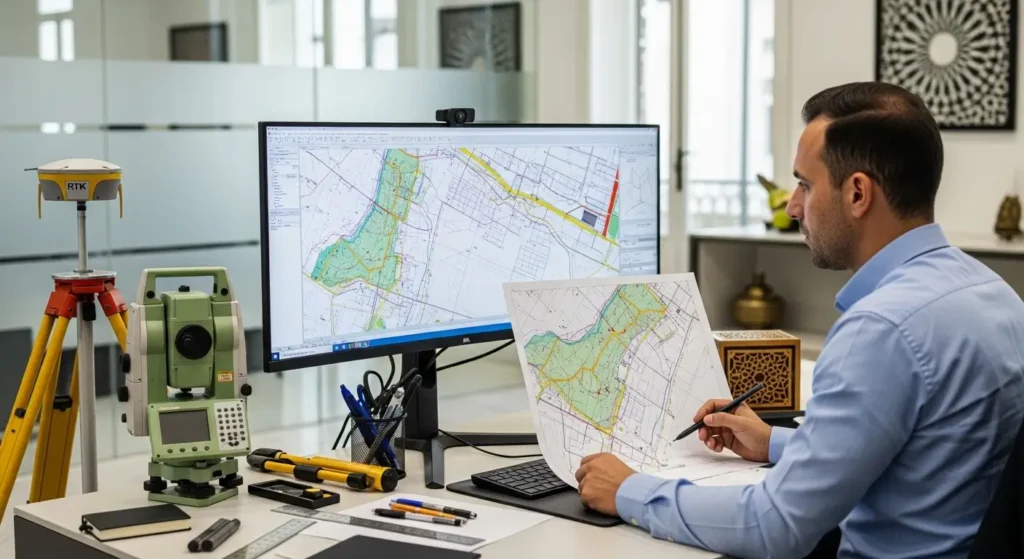 Topographe à Tanger